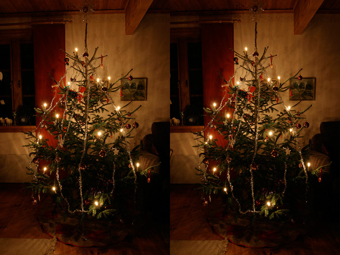 Julgranen, julen 2007